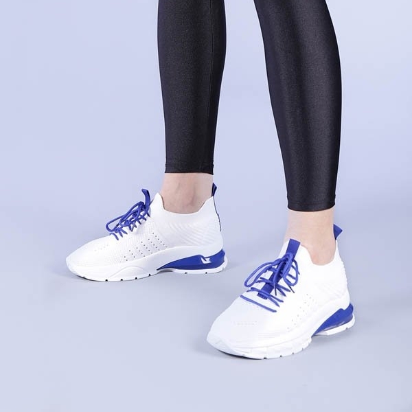 Γυναικεία αθλητικά παπούτσια Coralia μπλε, 2 - Kalapod.gr